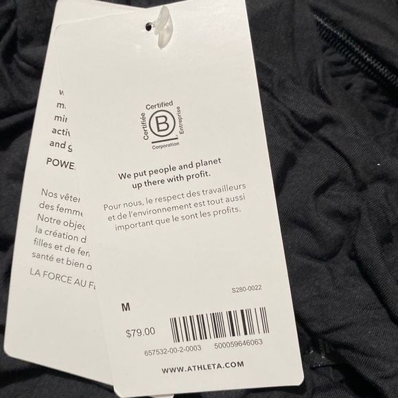 Athleta Release Pant NWT or NWOT Black Medium Wide Leg - Picture 5 of 10